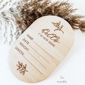 تصویر اکسسوری چوبی بیوگرافی نینی 