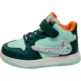 تصویر کتونی نایک بچگانه نیم ساق Ba276 - 35 