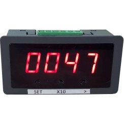 تصویر کانتر پنلی ۸ رقمی آنیک AN-CNT-P کانتر پنلی ۸ رقمی آنیک | شمارنده دیجیتال با خروجی رله و تنظیم سرعت شمارش