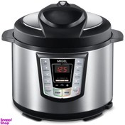 تصویر زودپز برقی میگل مدل GPC163 ظرفیت ۶ نفر با بدنه استیل ضد زنگ 