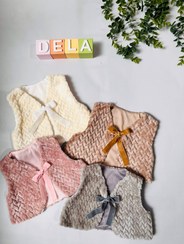 تصویر جلیقه تدی دخترونه - سایز 