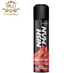 تصویر اسپری رنگ مو قرمز نیش من NISHMAN Temporary Hair Colour Spray 150 ml