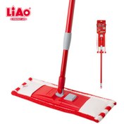 تصویر طی حوله تخت زمین‌شوی 40 سانتی با دسته تلسکوپی لیائو کد LIAO A130076 