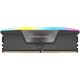 تصویر رم دسکتاپ DDR5 تک کاناله 5600 مگاهرتز کورسیر مدل VENGEANCE RGB ظرفیت 16 گیگابایت CL40 