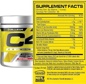 تصویر پمپ سی فور 30 سروینگ سلکور cellucor C4 30 Servings