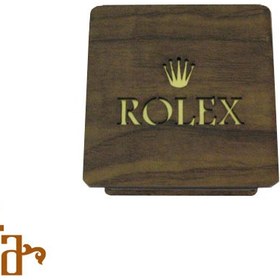 تصویر جعبه هدیه چوبی و جعبه ساعت rolex 