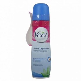 تصویر اسپری موبر مناسب پوست های حساس 150 ویت Veet Depilatory Spray For Sensitive Skin 150ml