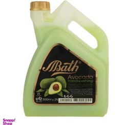 تصویر مایع دستشویی بس (Bath) مدل Avocado حجم 3500 میلی لیتر 