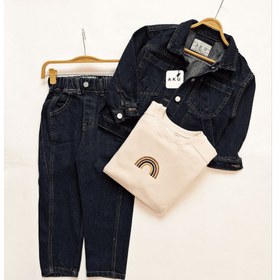 تصویر کت جین بچگانه برند aku 