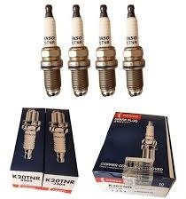 تصویر شمع دوپلاتین دنسو 3304 Spark Plug Denso K20TNR