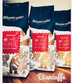 تصویر قهوه اسپرسو، دون قهوه ایتالیا ا Coffee bean espresso Biancaffe intenso Coffee bean espresso Biancaffe intenso