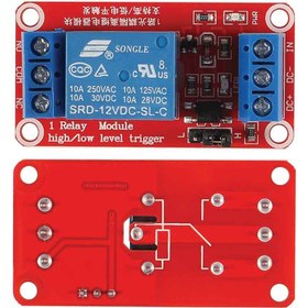 تصویر ماژول رله مدل 1R-12V 