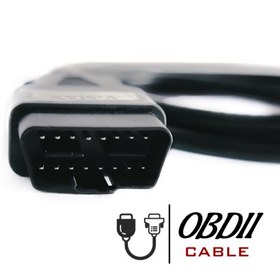 تصویر کابل OBDII 2M ویمکس(Vmax) OBDII CABLE