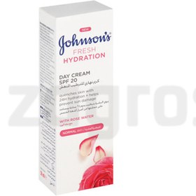 تصویر کرم مرطوب کننده روز جانسون مدل Refresh Hydration حجم 50 میل JOHNSON'S REFRESH HYDRATION DAY CREAM SPF20