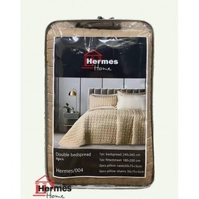 تصویر روتختی پنبه دوزی دونفره هرمس هوم HERMES HOME مدل: 004 HERMES 