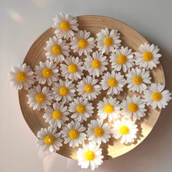 تصویر شمع دستساز رامونا مدل مارگاریت Handmade candles Ramona