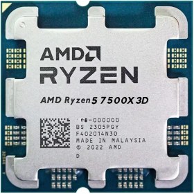 تصویر پردازنده AMD Ryzen 5 7500X3D TRAY 6-Core 4 GHz Socket AM5 