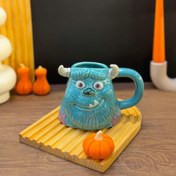 تصویر ماگ دیزنی چینی سالیوان غول ابی - ابی کم رنگ 