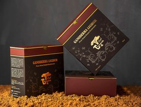 تصویر پودر قارچ گانودرما - بسته 500 گرمی 