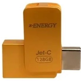 تصویر فلش مموری OTG ایکس انرژی مدل جت-سی با ظرفیت 128 گیگابایت x-ENERGY Jet-C 128GB USB 3.0/Type-C OTG Flash Memory