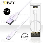 تصویر کابل Type C جووی Joway TC118 Data Cable با توان 2 آمپر و طول 1 متر 