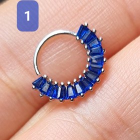 تصویر ست پیرسینگ سورمه ای 