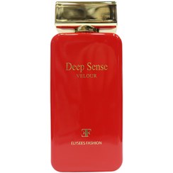 تصویر ادکلن زنانه الیزه فشن دیپ سنس ولور velour حجم 100 میل Elysees Fashion Deep Sense Velour For Women EDP 100ml