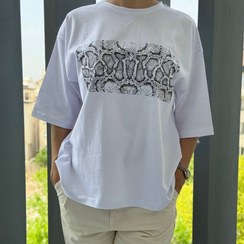 تصویر تیشرت زنانه پوست ماری 