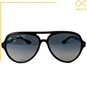 تصویر عینک آفتابی مردانه ریبن مدل RB4125 CATS5000 601/3F 