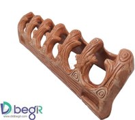 تصویر هیزم بخاری ایمن گاز 