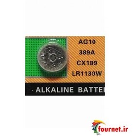 تصویر باتری سکه ای سایز AG10 مارک TMI AG10 BATTERY