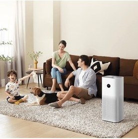 تصویر تصفیه‌کننده شیائومی پرمیوم Purifier 4 Pro با فیلتر HEPA و هدیه لامپ 