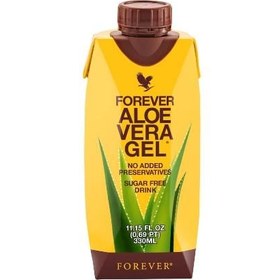 تصویر ژل نوشیدنی آلوئه ورا فوراور forever کوچک حجم ۳۳۰ میلی لیتر forever aloe vera gel 330 ml