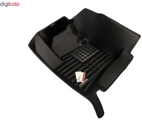 تصویر کفپوش سه بعدی خودرو اس‌ای‌سی‌جی مدل CBN مناسب برای پورشه کاین 2011 