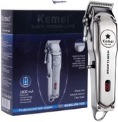 تصویر ماشین اصلاح با تیغه استیل کیمی مدل KM-1996 ا Hair Clipper KM-1996 KEME Hair Clipper KM-1996 KEME