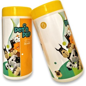 تصویر دستمال مرطوب حیوانات خانگی Pet wipes