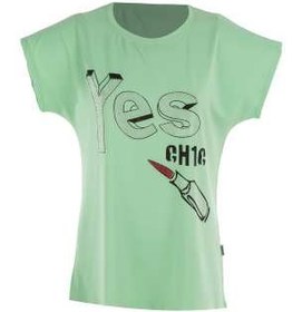 تصویر تی شرت زنانه مدل Yes 