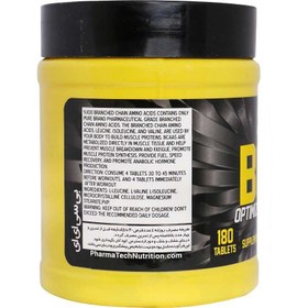 تصویر قرص BCAA فارماتک ۱۸۰ عدد | Pharmatech BCAA Tablet 