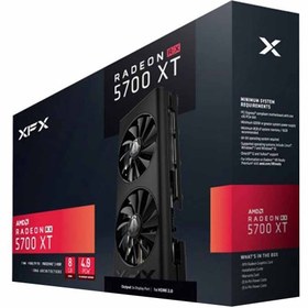 تصویر کارت گرافیک ایکس اف ایکس VGA XFX RX5700XT-8G دست دوم 