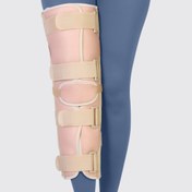 تصویر ثابت کننده زانو تک سایز طب و صنعت کد 46300 One size medical knee stabilizer code 46300