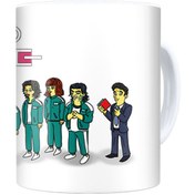 تصویر ماگ ترمه طراحان ایده مدل سریال اسکویید گیم کد cfp3097 