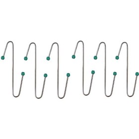 تصویر آویز لیوان پرنیان مدل As68 بسته 6 عددی 