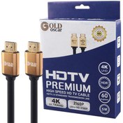 تصویر کابل HDMI Gold Oscar 