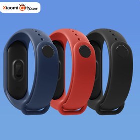 تصویر بند سیلیکونی مناسب برای مچ‌بند هوشمند شیائومی mi Band 5 / 6 سبز Xiaomi Mi Band 5 / 6 Silicone Wristlet Green