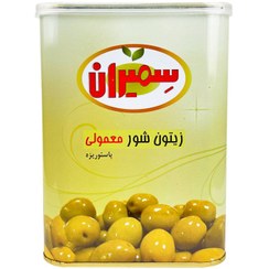 تصویر زیتون شور با هسته معمولی سمیران - 2700 گرم زیتون سمیران 2700 گرم شیشه ای