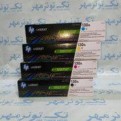 تصویر کارتریج اچ پی HP 130A سری رنگی، آکبند 