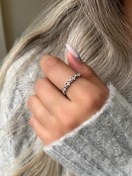 تصویر انگشتر نقره تاج 