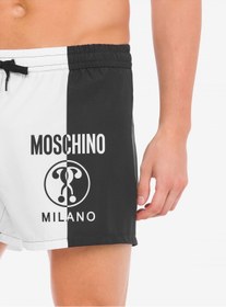 تصویر مایو یا شورت شنا مردانه برند موسچینو Moschino اصل 5003160428 