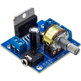 تصویر آمپلی فایر 2X30W با تراشه TDA7377 