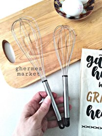 تصویر همزن دستی استیل 